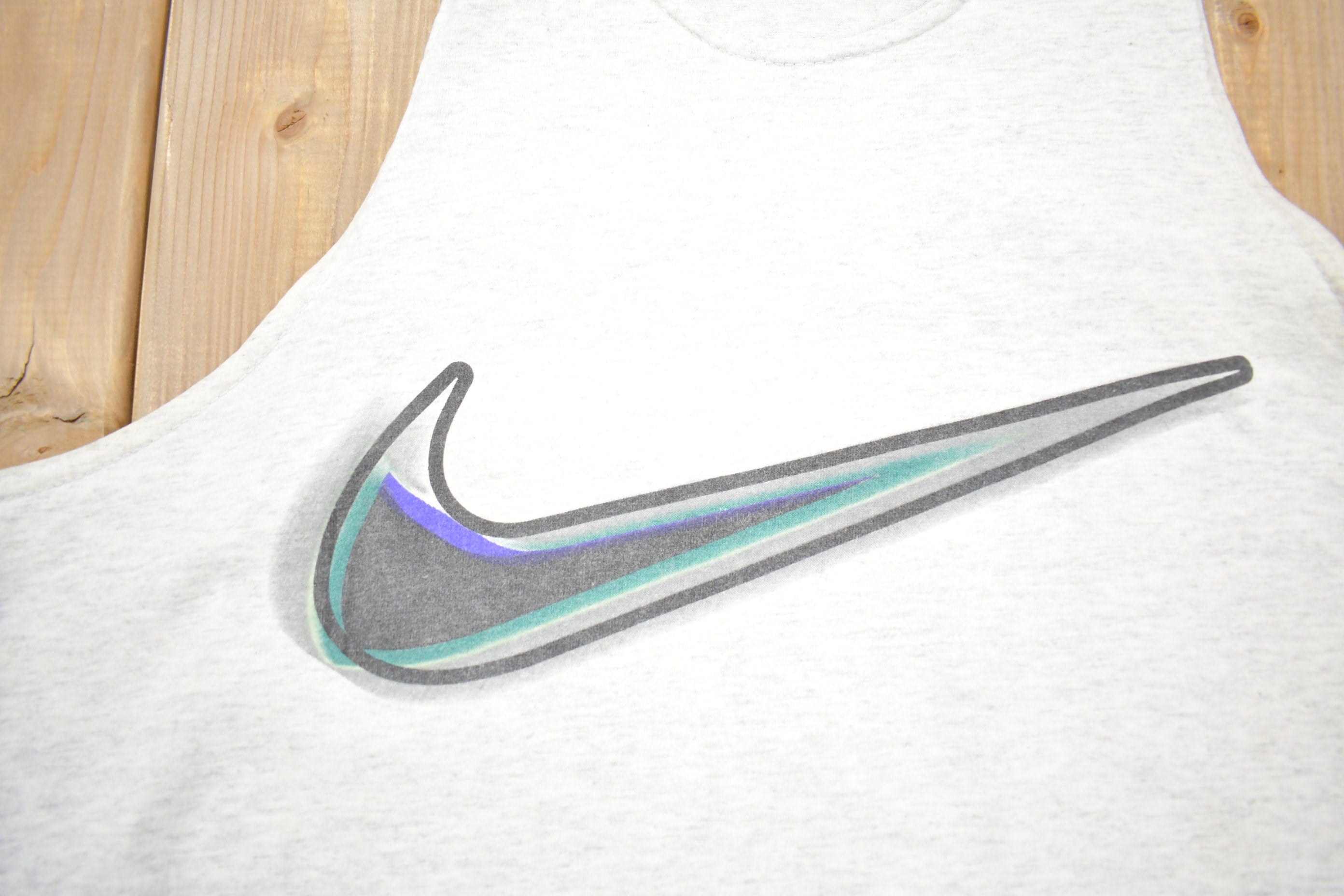 Vintage 1990s Nike Big Swoosh Tank Top