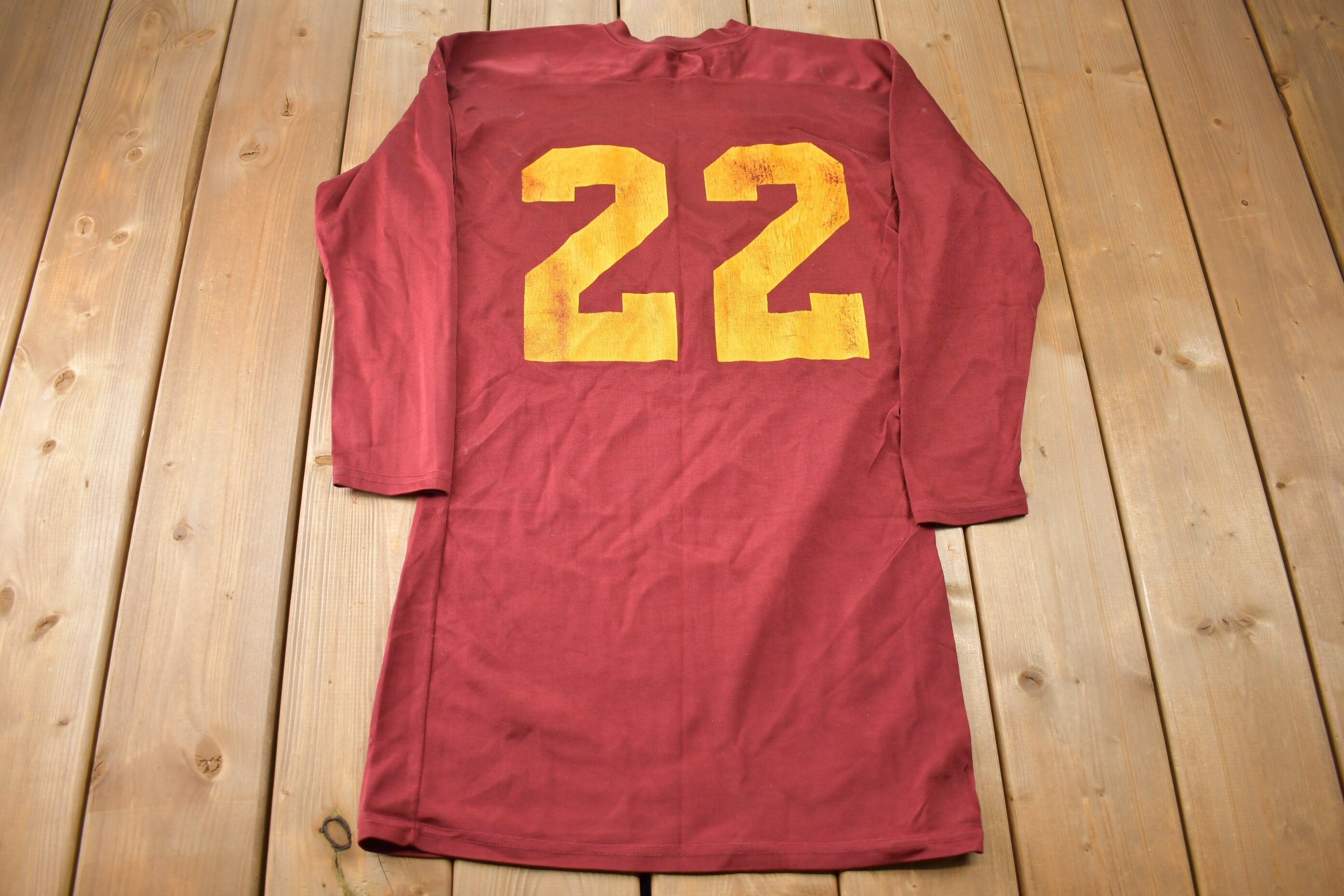 Vintage 1970s #22 Football Jersey