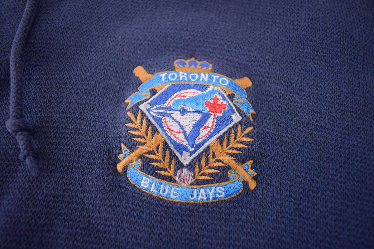 Vintage 1992 Toronto Blue Jays Champions MLB Graphic Quarter Zip Sweatshirt