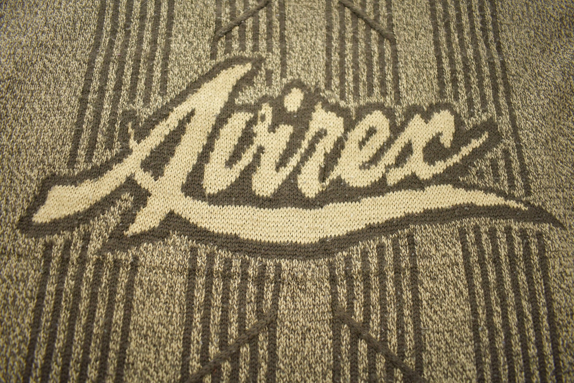 Vintage 1990s Avirex Logo Knit Sweater