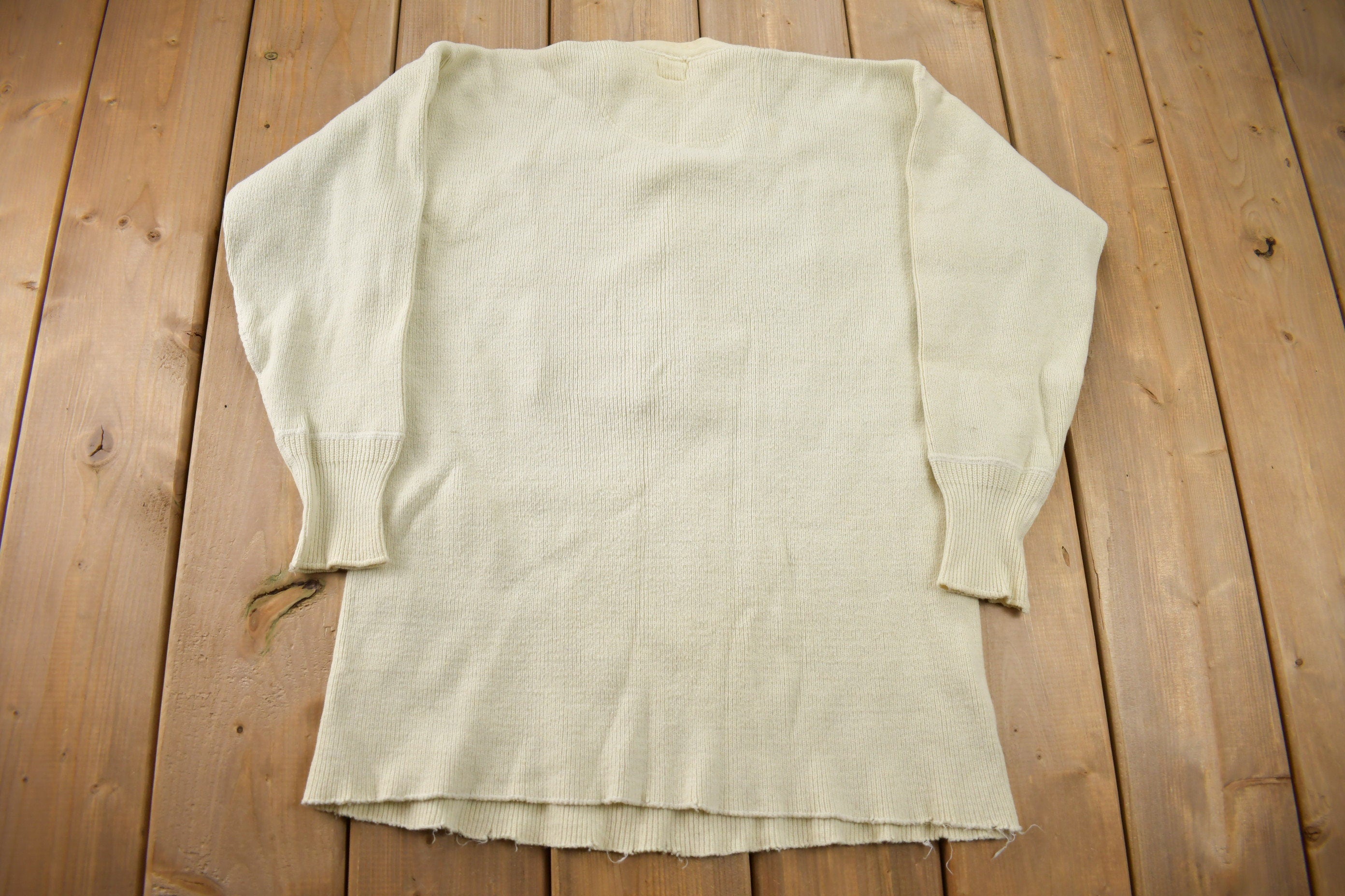 Vintage 1940s WWII Era Penmans Thermal Undershirt