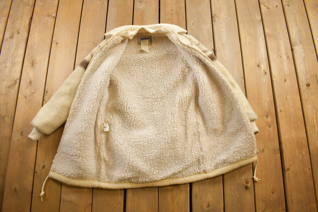 Vintage 1970s Dynomite Sheep Wool Coat