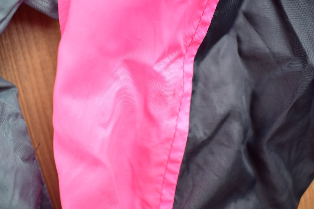 Vintage 1990s Ocean Pacific Color Block Zip Up Windbreaker