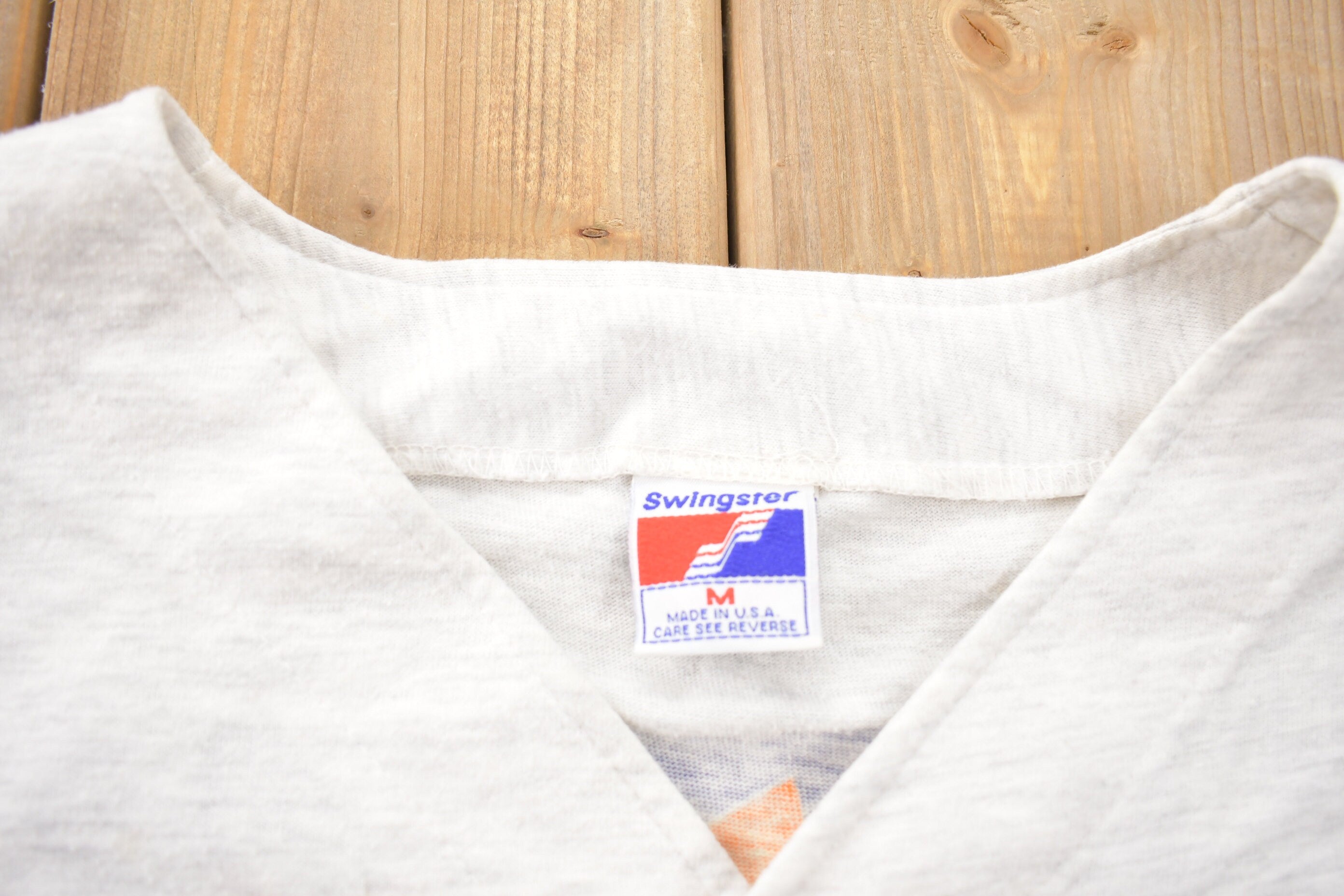 Vintage 1990s Phoenix Suns NBA Graphic Button Up T-Shirt