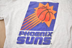 Vintage 1990s Phoenix Suns NBA Graphic Button Up T-Shirt