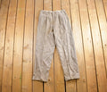 Vintage 1960's Grey Wool Trousers Size 32x29