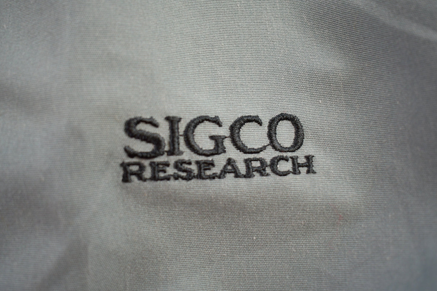 Vintage 1980s Sigco Research Bomber Jacket / Snap Button / Streetwear / Souvenir Jacket / Made In USA / Streetwear