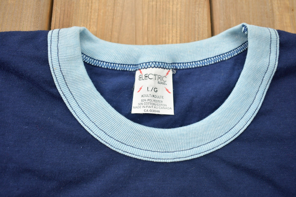 Vintage 1980s A #1 Dad Ringer T-Shirt