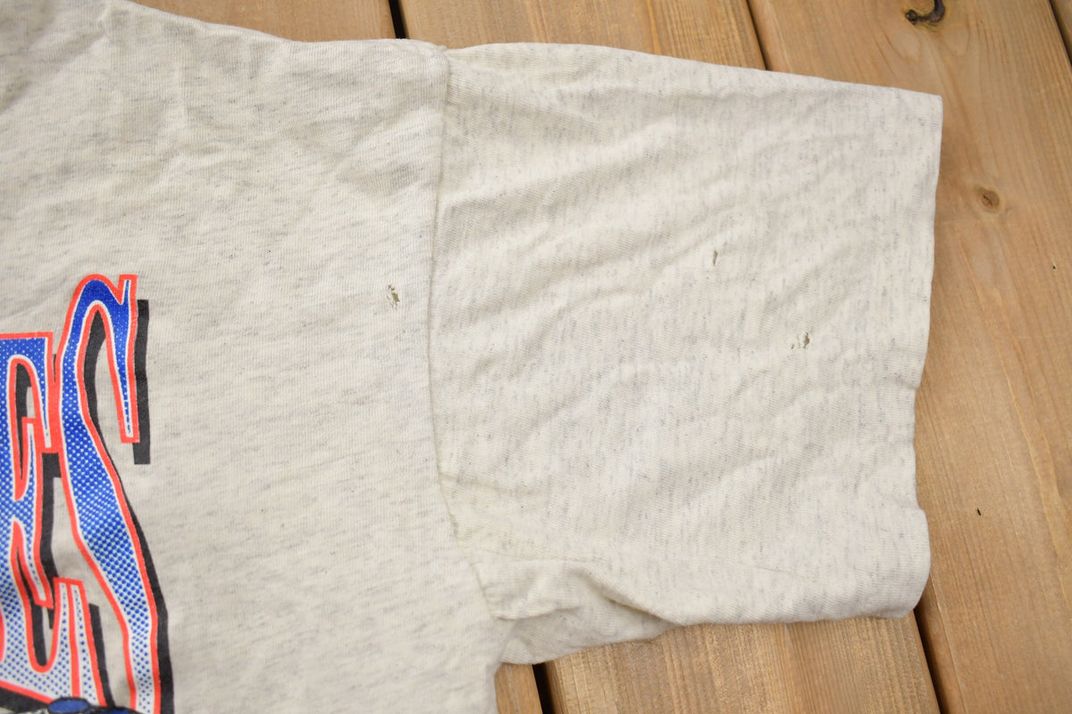 Vintage 1992 Toronto Blue Jays Vs Atlanta Braves MLB World Series Championship Chalk Line T-shirt