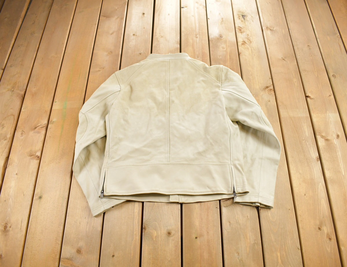 Vintage 1990s Le Chateau Leather Bomber