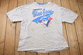 Vintage 1992 Toronto Blue Jays MLB Ringer Graphic T-shirt