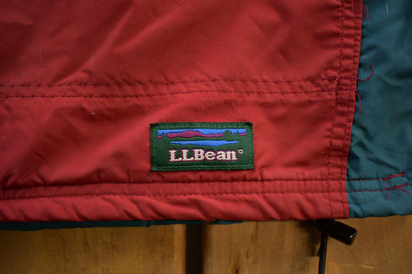 Vintage 1980s LL Bean Quarter Zip Anorak Ladies Windbreaker Jacket / Made In USA / Streetwear / Athleisure / Outdoorsman / Rain Jacket