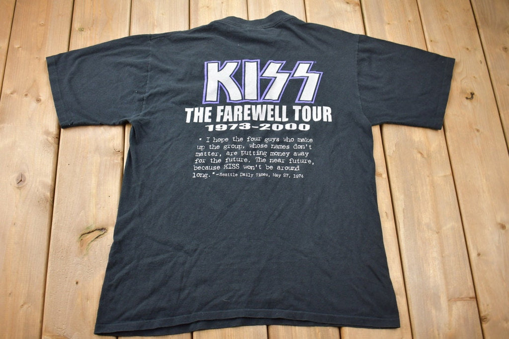 Vintage 2000 KISS The Farewell Tour Tour Band T-shirt
