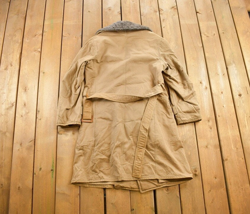 Vintage 1970s Albert Richard Fur Lined Coat