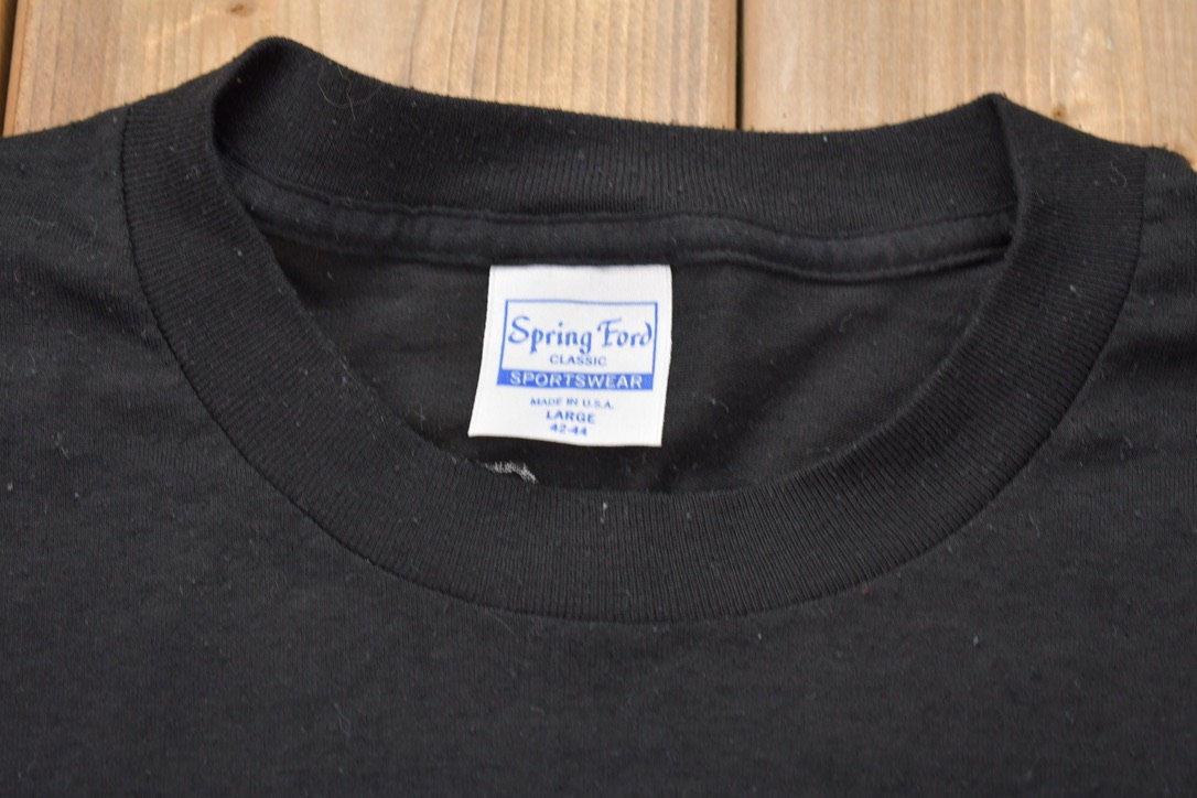 Vintage 1988 AC Heat Seeker Single Stitch Band Tee