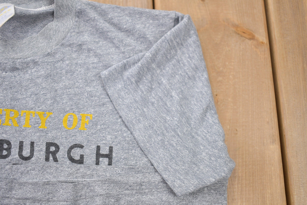 Vintage 1980s Property of Pittsburgh Steelers NFL Graphic T-Shirt