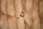 Vintage 1970s Brown Mink Fur Coat