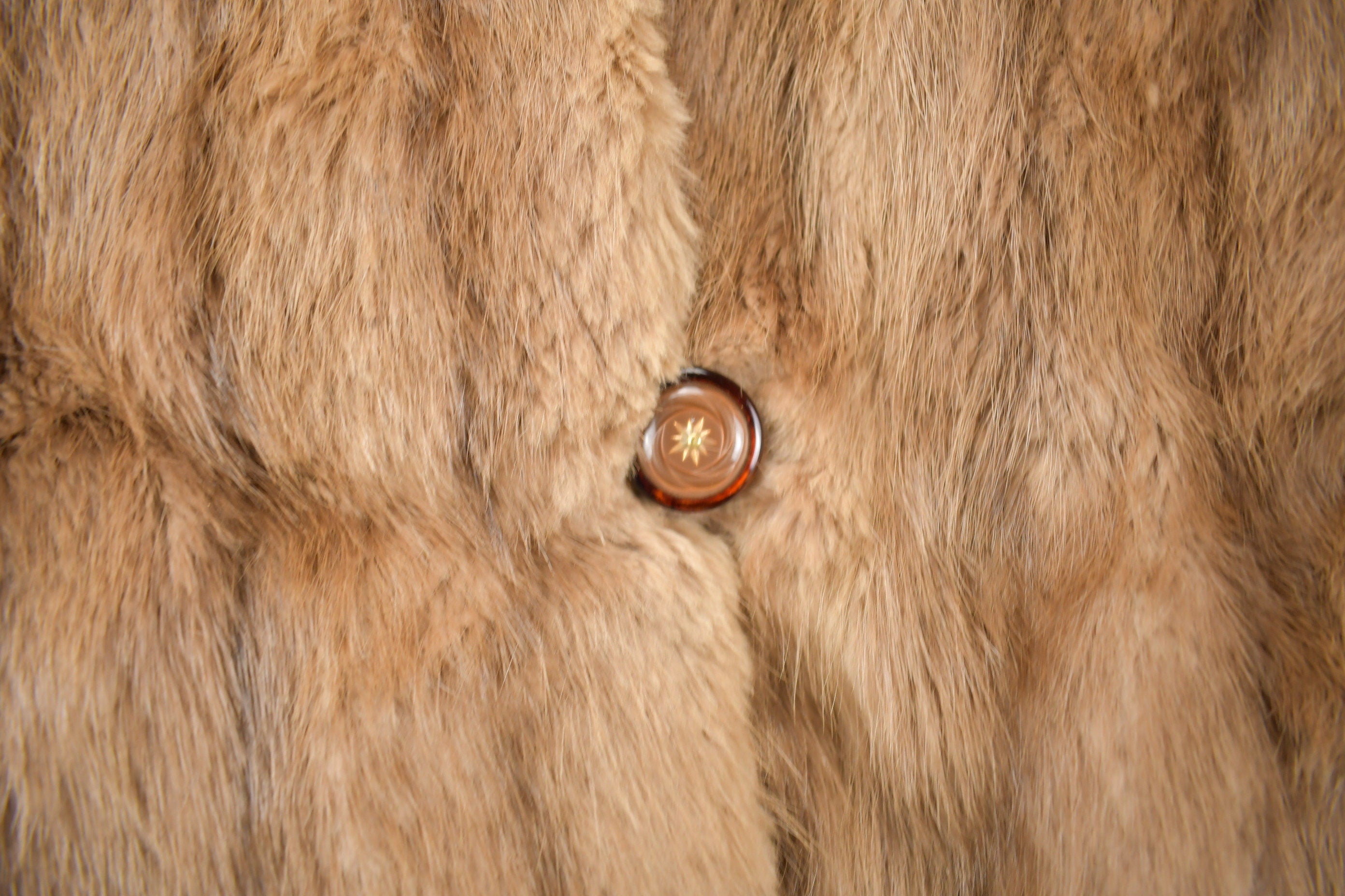 Vintage 1970s Brown Mink Fur Coat