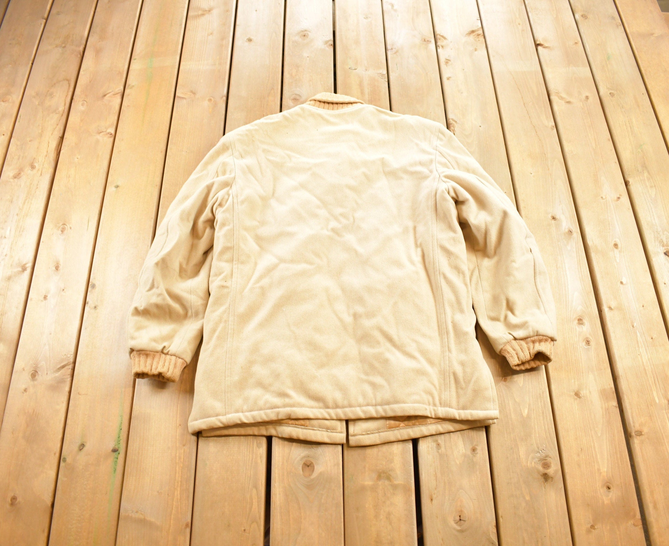 Vintage 1950s Mcgregor Wool Quilted Winter Jacket