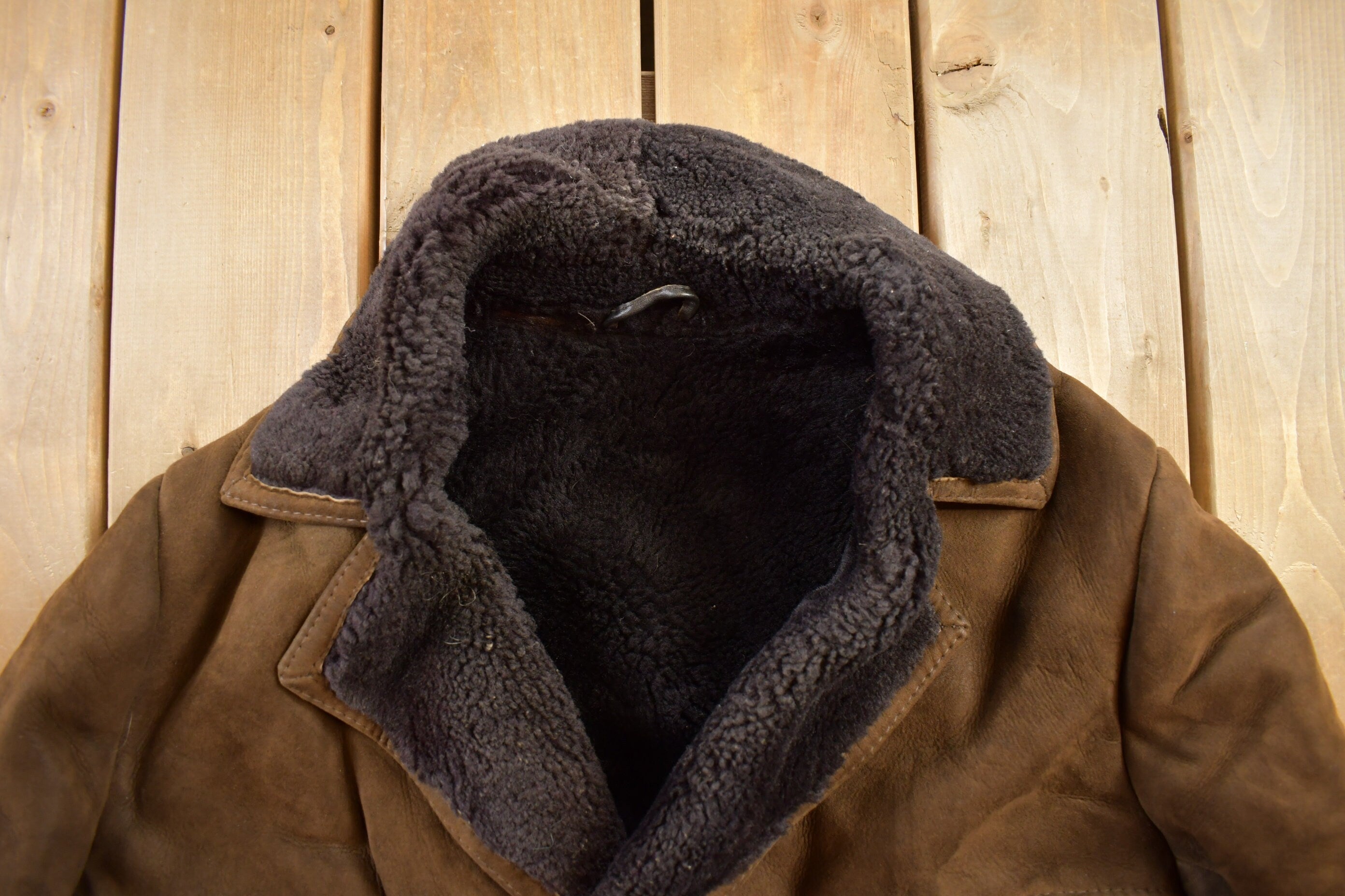 Vintage 1970s K&M Exclusive Sheepskin Fur Coat
