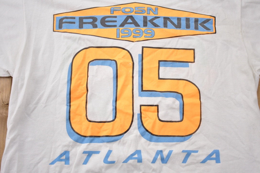 Vintage 1999 Freaknik Atlanta 05 Collegiate Souvenir T-Shirt / Don't Playa Hate / Americana / American Vintage