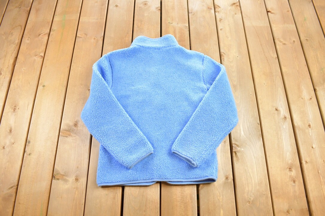 Vintage 1980s Brody Quality Goods Sky Blue Fleece / Full Zip / Vintage Windbreaker / Vintage Fleece / 80s Streetwear / Warm and Cozy