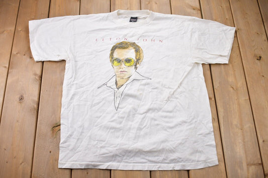 Vintage 2002 Elton John Greatest Hits T-Shirt / Vintage Concert Tee / Elton John / 90s / Streetwear / Concert Tee