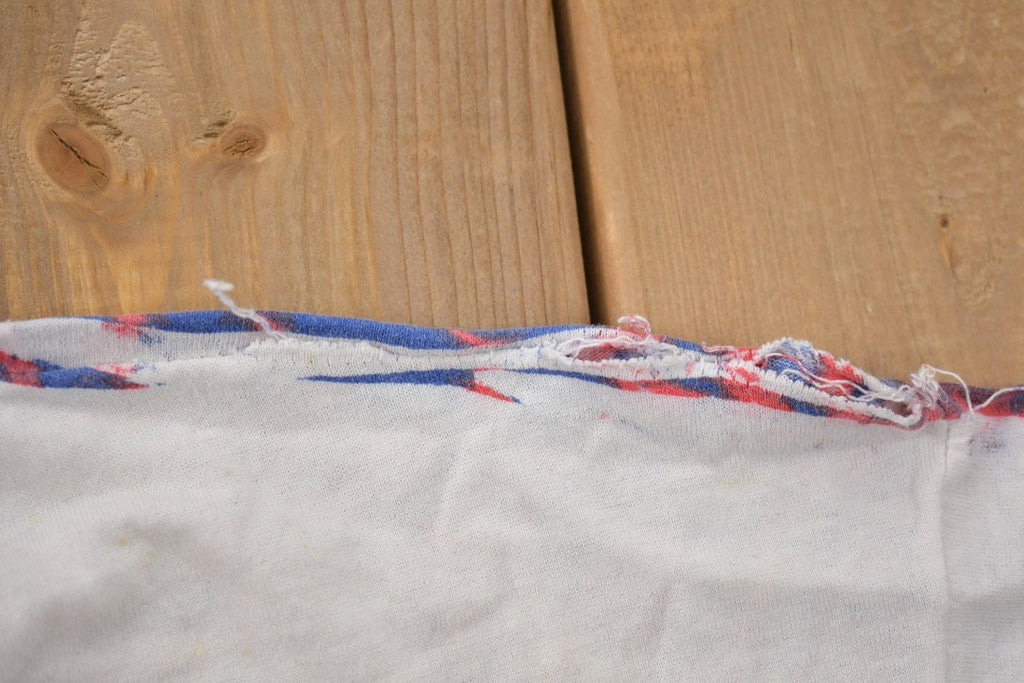 Vintage 1993 Montreal Expos MLB All Over Print Novel Teez Graphic T Shirt 1990s MLB Single Stitch