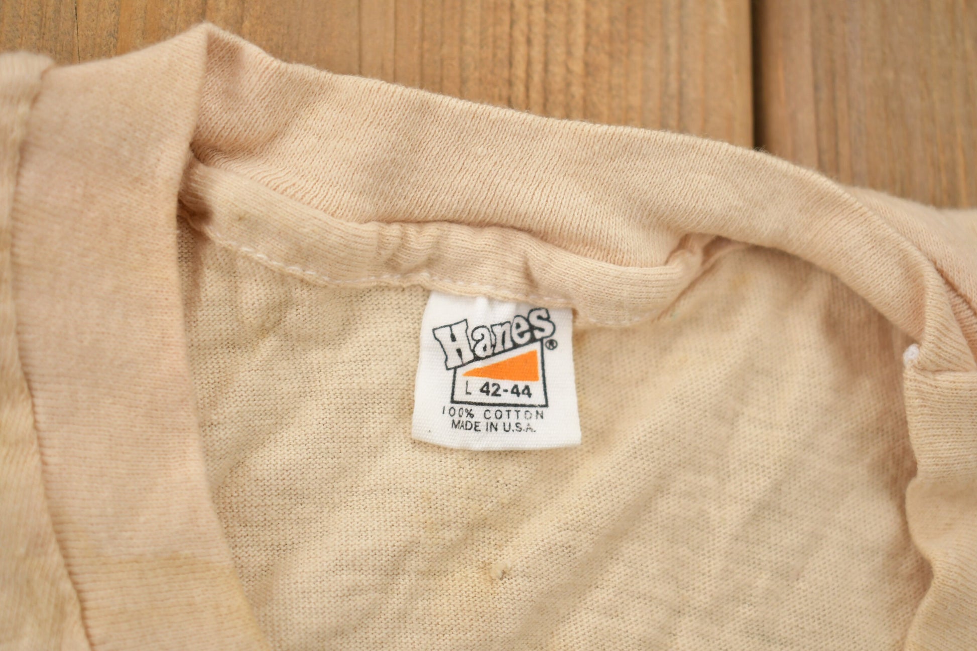 Vintage 1980s Brooklyns Finest Flock Print T-Shirt