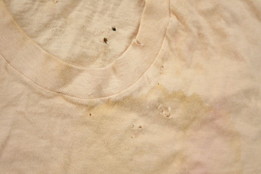 Vintage 1980s Brooklyns Finest Flock Print T-Shirt