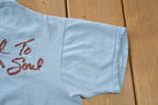 Vintage 1980s Clarence Clemons Rescue Rock N Roll Graphic T-Shirt