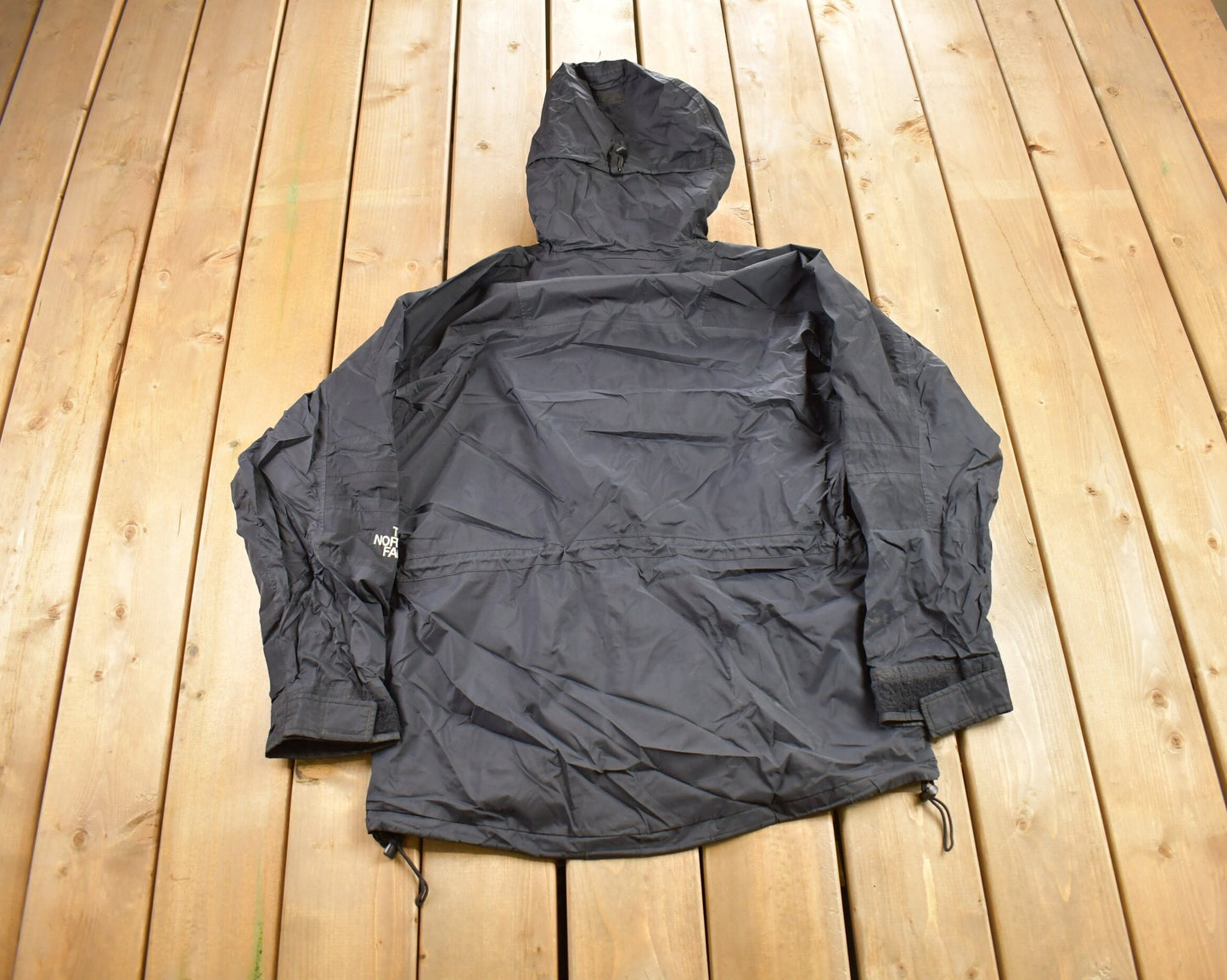 Vintage 1990s The North Face Black Gore-Tex Windbreaker Jacket / 90s TNF / Insulated / Streetwear / Athleisure / Rain Jacket