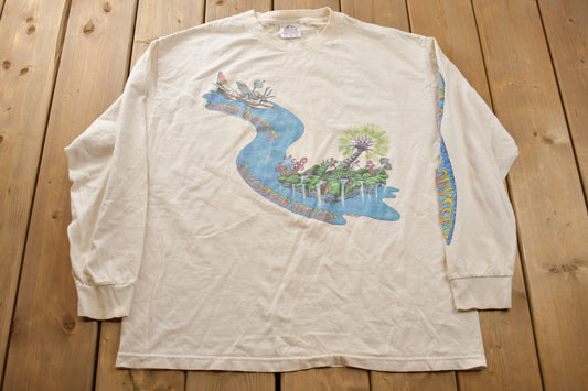 Vintage 2001 A Beach Odyssey Jimmy Buffet Tour T Shirt / Long Sleeve / Band Tee / Y2K / Streetwear