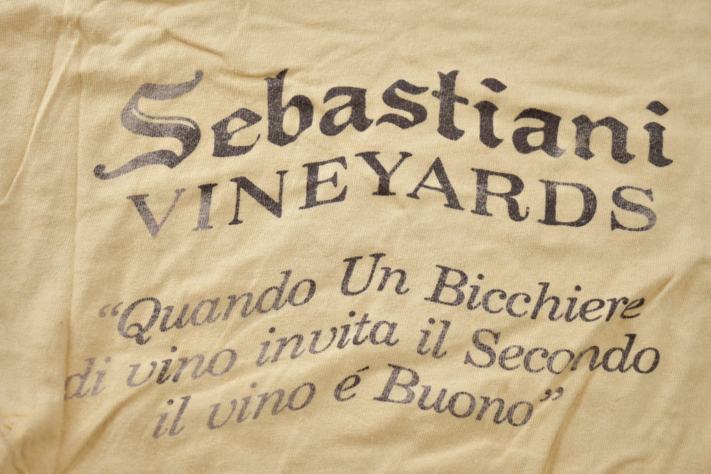 Vintage 1980s Italian American Association Louisville Graphic T-Shirt