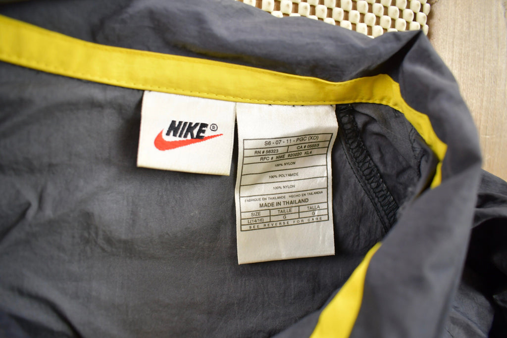 Vintage 1990s Nike Big Swoosh Pullover Windbreaker