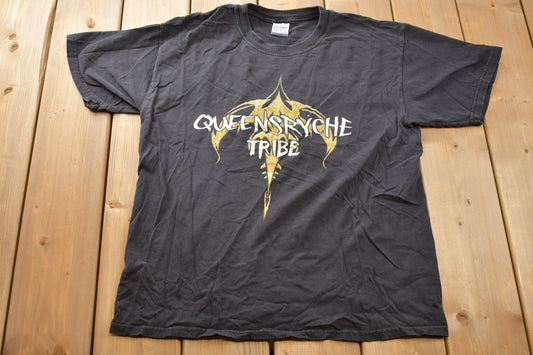 Vintage 2003 Queensryche Tribe Tour T-shirt / Band Tee  / Music Promo / Premium Vintage / Y2K Band Tee /