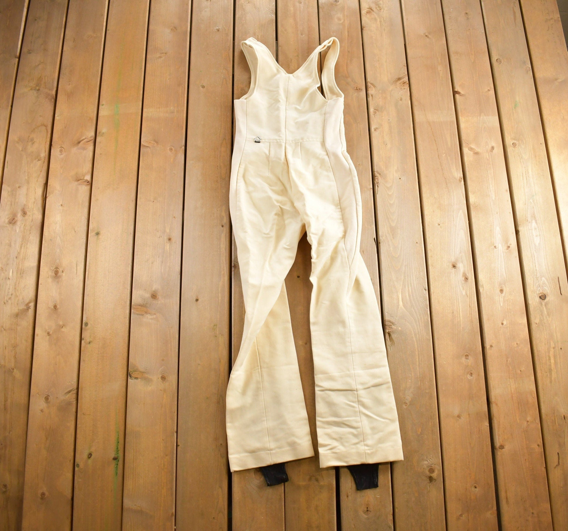 Vintage 1990s Obermeyer Womens Spandex Overalls Size 26x27