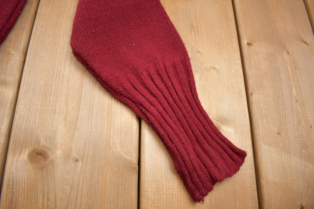 Vintage 1970s Lakers Football Knitted V-Neck Sweater