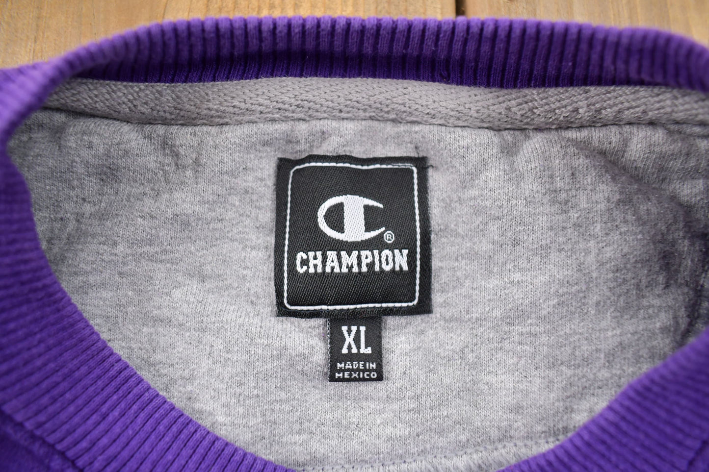 Vintage 1990s Champion Purple Sweatshirt / Vintage Champion / Vintage Pullover / Streetwear / Athleisure Sportswear