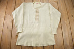 Vintage 1940s WWII Era Penmans Thermal Undershirt