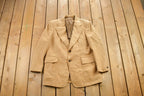 Vintage 1970s 100% Camel Hair Blazer
