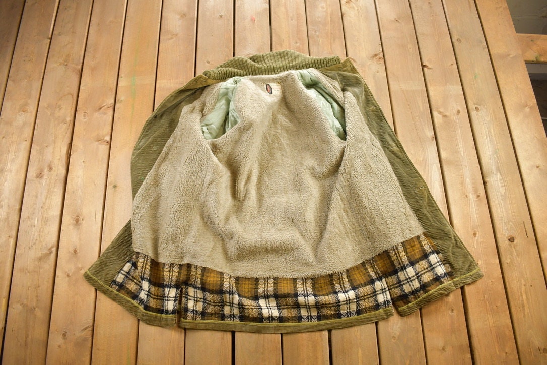 Vintage 1960s Pennys Sports Outerwear Corduroy Jacket