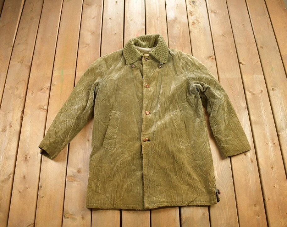 Vintage 1960s Pennys Sports Outerwear Corduroy Jacket