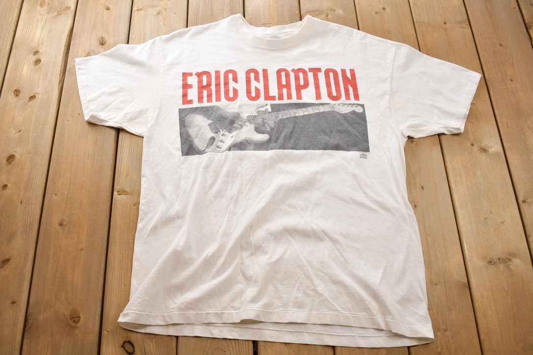 Vintage 1994 Eric Clapton An Evening of Nothing But the Blues Band T-shirt / Band Tee / Single Stitch / Made in USA / Music Promo / Premium