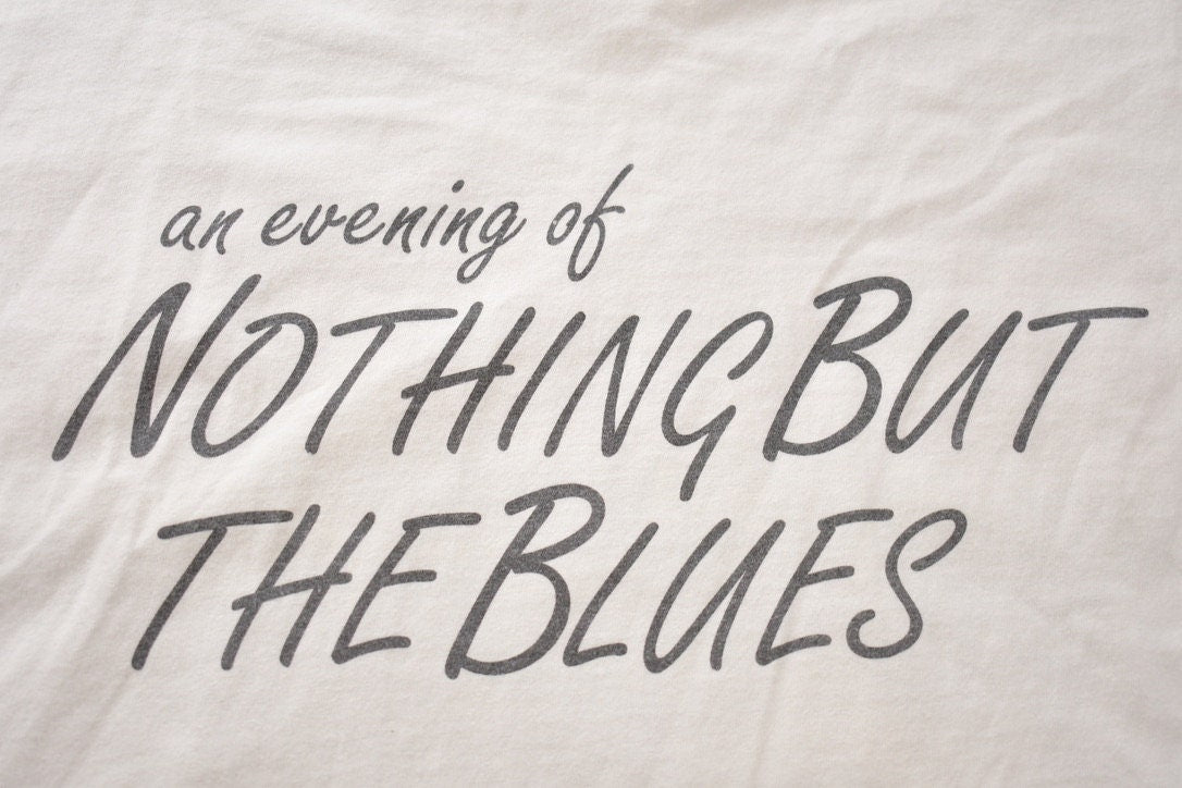 Vintage 1994 Eric Clapton An Evening of Nothing But the Blues Band T-shirt / Band Tee / Single Stitch / Made in USA / Music Promo / Premium