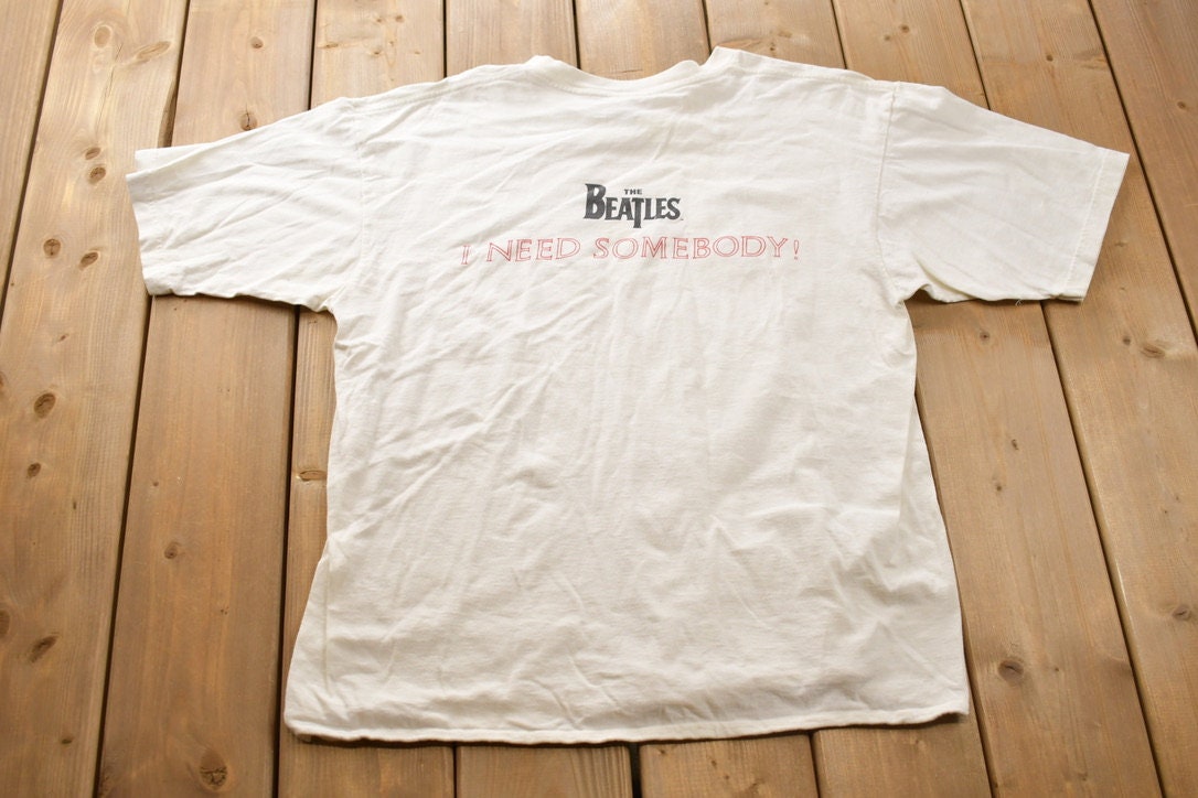 Vintage 1990 The Beatles Help I Need Somebody Band T-shirt / Band Tee / Premium Vintage / Beatles Tee / Classic Rock