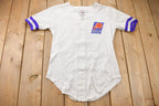 Vintage 1990s Phoenix Suns NBA Graphic Button Up T-Shirt