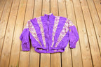 Vintage 1990s K-Swiss Satin Bomber Jacket