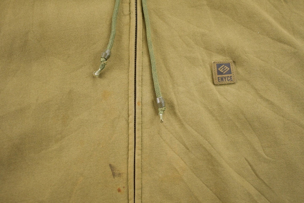 Vintage Y2K Enyce Full Zip Green Hoodie