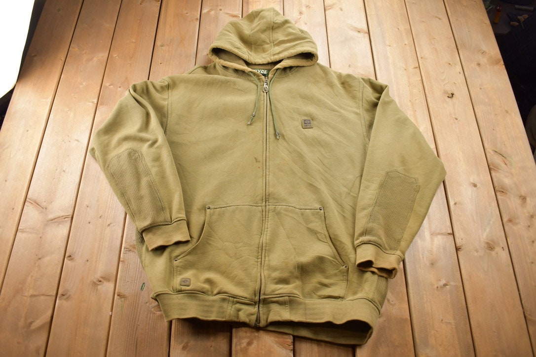 Vintage Y2K Enyce Full Zip Green Hoodie